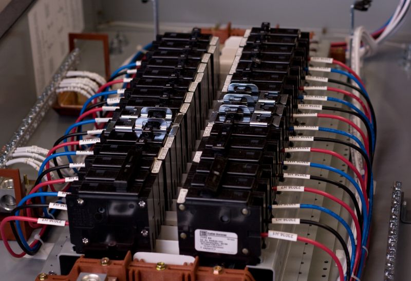 Breaker Box Wiring detail