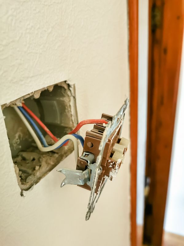 Electrical Outlet Installation detail